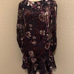 Eliza J velvet dress new w/tags size 8